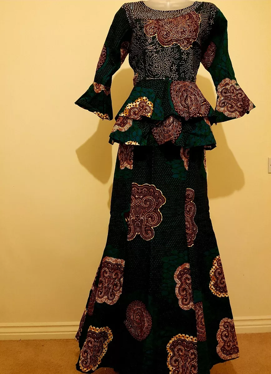 African attire clearance skirt and blouse