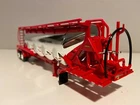 CHROME & RED DCP 1/64  J&L 4 BAY PNEUMATIC TRAILER