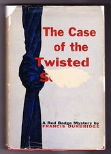 Francis Durbridge - The Case of the Twisted Scarf - 1st US 1961 in Original D/W