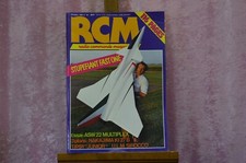 ANCIENNE REVUE RCM RADIO COMMANDE MODÉLISME AVION PLAN NAKAJIMA KI 27B TIPSY ULM