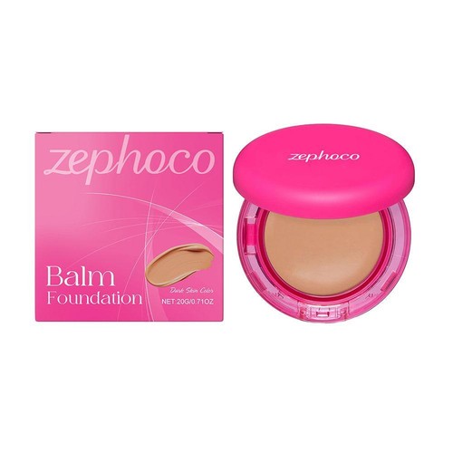 Moisturizing Foundation Cream Balm Foundation with Natural Plant Essences 20g UK - Picture 17 of 28
