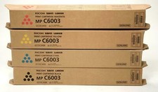 Genuine Ricoh Savin Lanier 841849 841850 841851 841852 Print Cartridges MP C6003