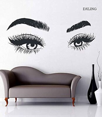 Beauty Salon Quote Wall Decor Stickers Make Up Store Home Decoration Decals M...