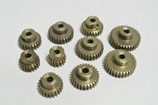 Aluminum Lightweight 48 Pitch 48P TLR Style 3.175mm 3.2mm Shaft RC Pinion Gears