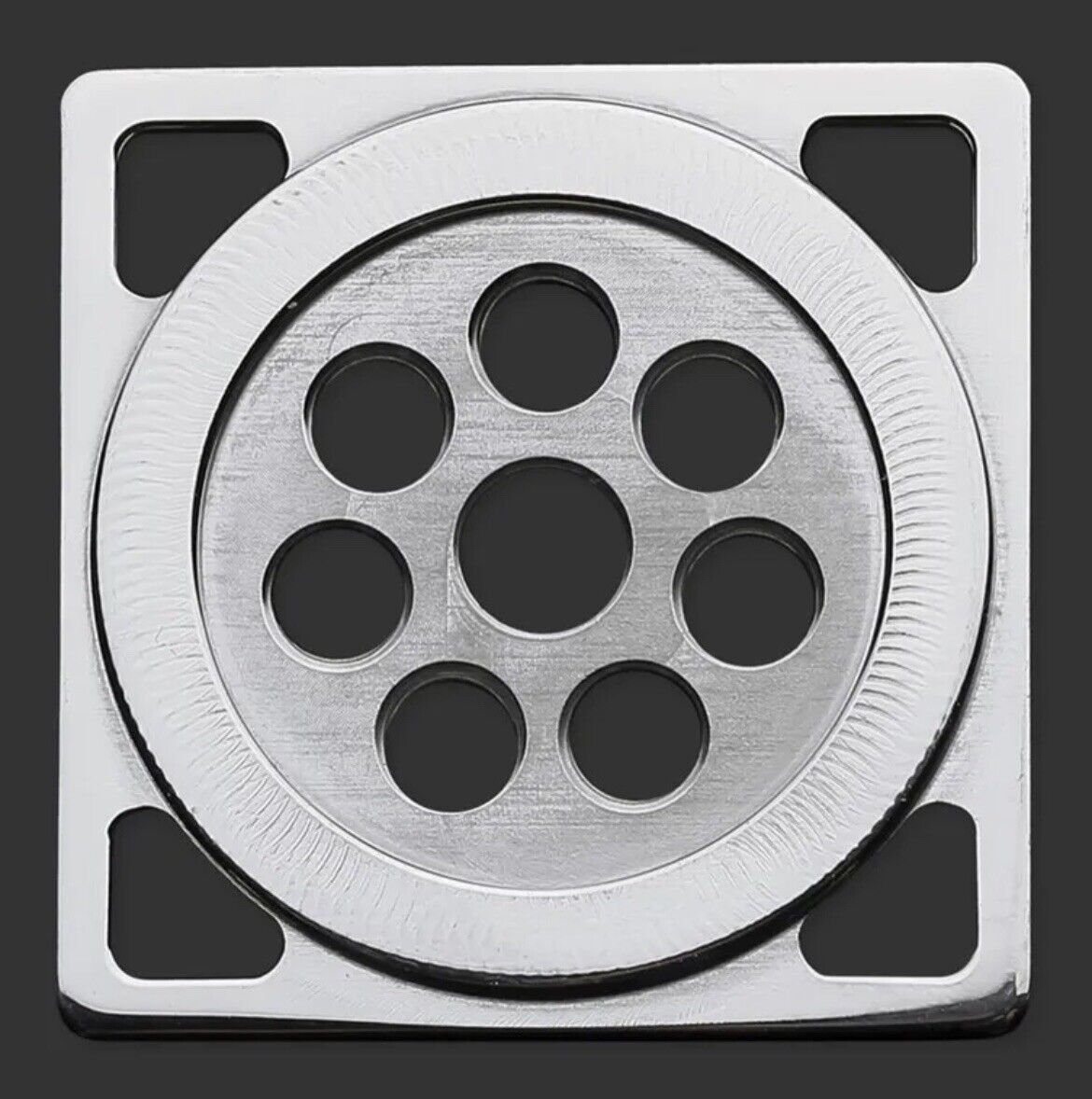 SCOTTY CAMERON COIN DRAIN O SQUARE ROUND STAINLESS STEEL SCOTTY CAMERON COIN DRAIN O SQUARE ROUND STAINLESS STEEL