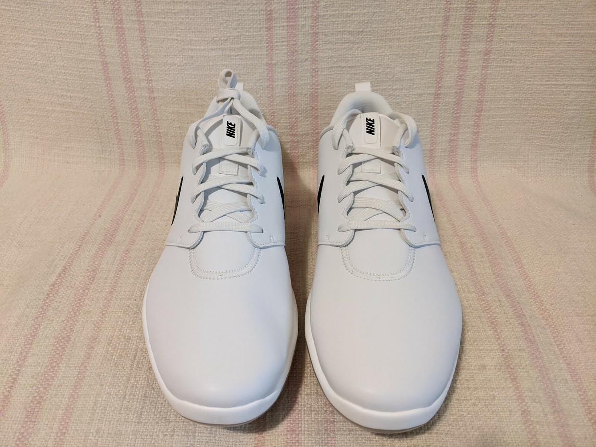 Nike Roshe G Tour Golf Shoes Spikes Summit White Black AR5580 100