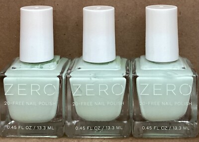 Zero Nail Polish-color Matcha Milk Tea 100%pure-3