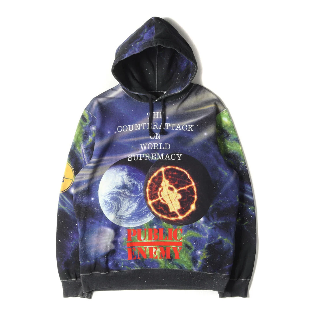 Sweat à capuche Supreme Taille : L UNDERCOVER PUBLIC ENEMY Total Pattern Graphique Occasion BEEG 0