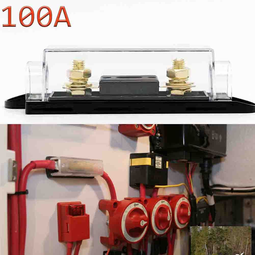 INFINAUTO Car Audio 0 4 8 Gauge Inline ANL Sicherun Produktbild-Vorschau 11