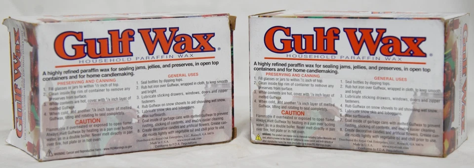 Royal-Oaks Gulf Wax household paraffin wax for many uses - Image 3 of 4