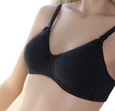 Soft-Cup Wireless Soft Cotton Maternity Bra / Nursing Bra - Adjustable Straps