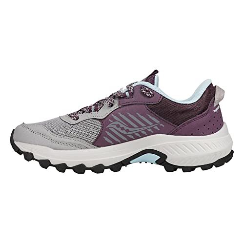 Zapatillas de trail running Saucony Excursion TR15 para mujer, aleación/malva, 9