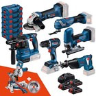Bosch 18V Profiset MEGA GSR GBH GSA GST GWS GOP 3x 4,0Ah Procore + gratis GCM 80