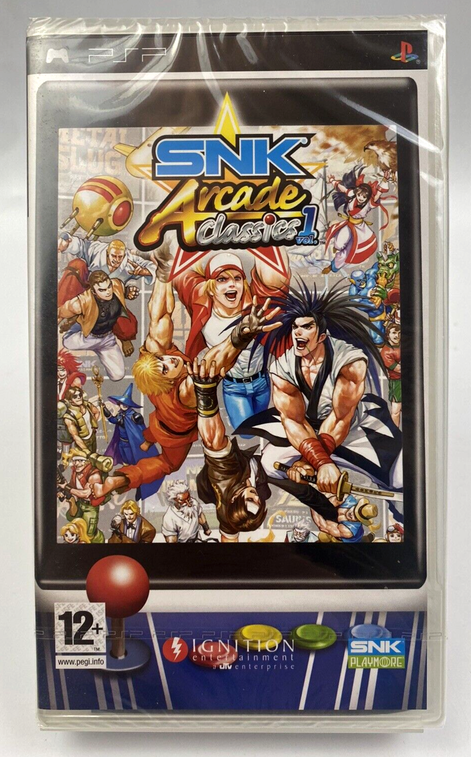 PSP SNK Arcade Classics Vol.1 ( 2008 ) UK Version, New & Sony Factory Sealed