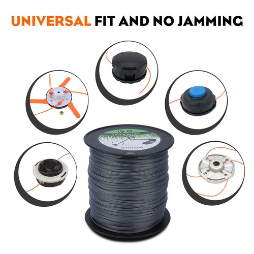 Trimmer Line 5lb .095 CO-EXTRUDED ROUND Commercial Grade 1410ft Fit Echo Stihl - Picture 6 of 9