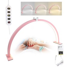 29" Nail Desk Lamp 3360LM 39W Half Moon Light 2700K-6500K Manicure Light LED