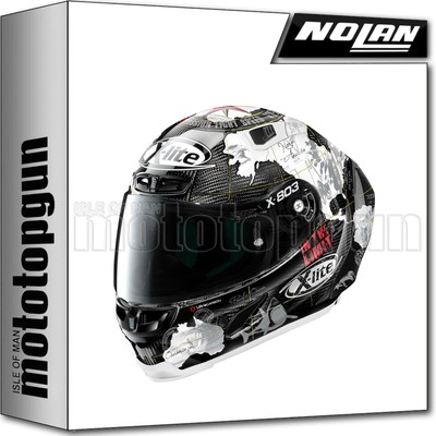 X-LITE BY NOLAN CASCO MOTO INTEGRALE X-803 RS ULTRA CARBON REPLICA CHECA  060 XXS | eBay