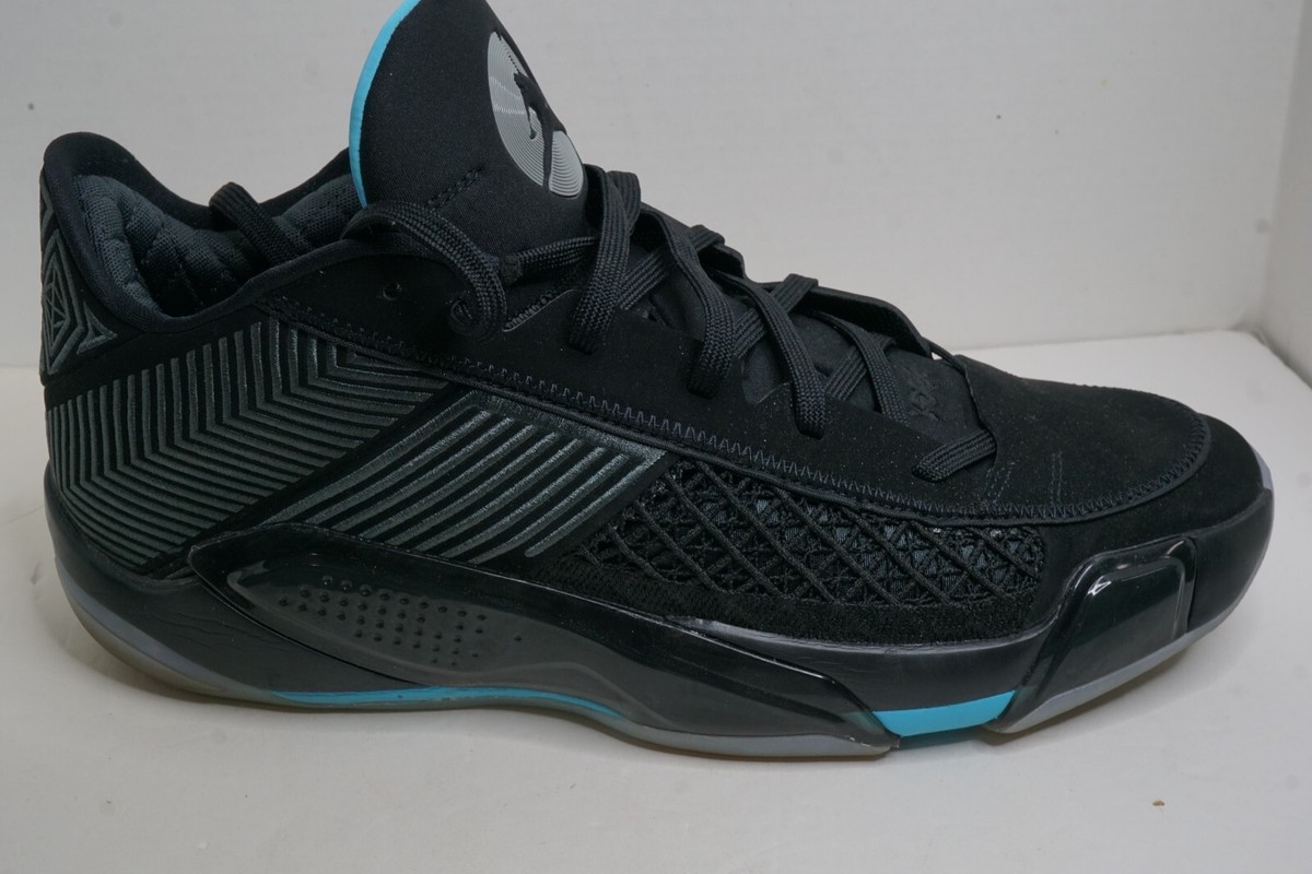 Size 13 - Air Jordan 38 Low Black Gamma Blue for sale online | eBay