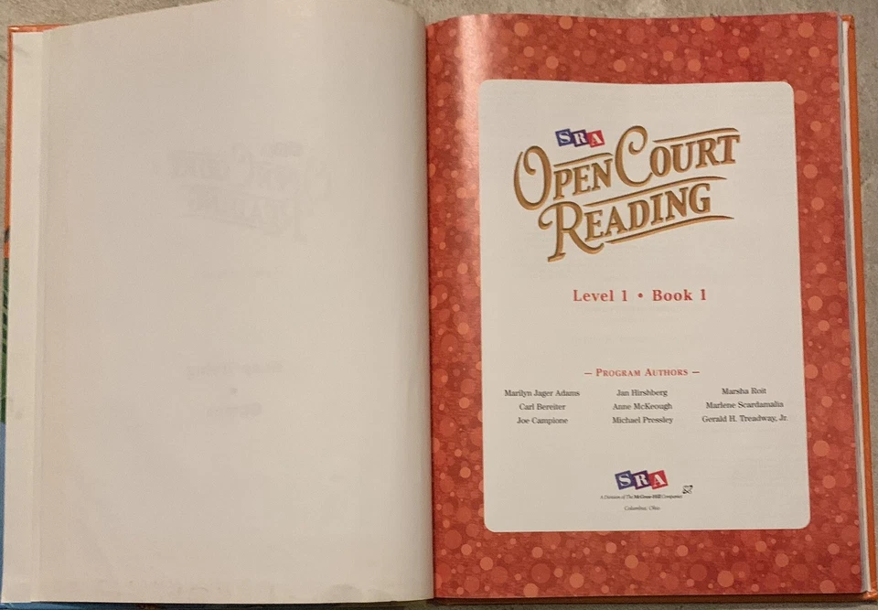 Open Court Reading Comprehension Volume 1, Grade 1 By McGraw Hill GOOD Hardback - Image 4 of 4