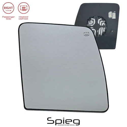 Side Mirror Glass for 2012-2021 NISSAN NV1500 Heated Upper Right Passenger Side