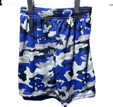 Boys Under Armour blue camo shorts size 6