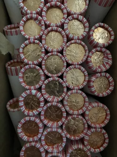 2009-P Uncirculated LINCOLN CENT ROLL "Formative Years" - 1 roll from Box
