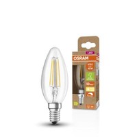 Osram E14 Superstar+ Classic Led Lampe Kerzenform Dimmbar 2,9W