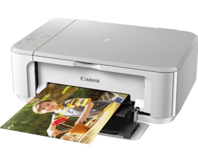 Canon PIXMA MG3620 Wireless All-In-One Inkjet Printer (White)