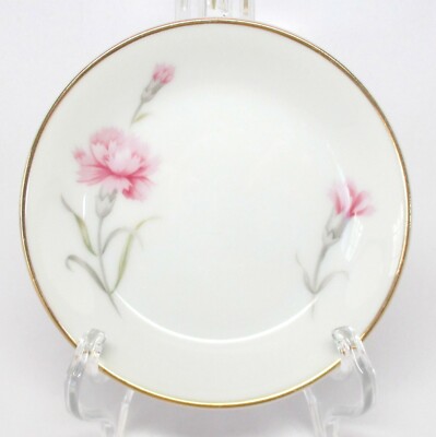 Royal Court Fine China CARNATION Coaster / Butter Pat Japan