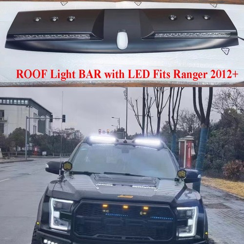 Fits for Ford Ranger 20122023 Roof Top Light Bars Lamp with LED DRL