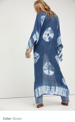 Free People Spellbound Tie Dye Kimono - NWT Boho