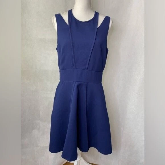 Armani exchange fit and flare dress online