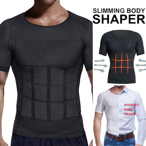 Men Gynecomastia Compression Shirt Slim 