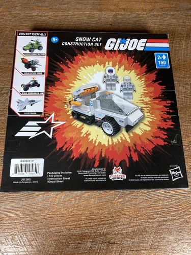 ✅New GI Joe Snow Cat Construction Set Hasbro Forever Clever 150 Piece - Picture 2 of 4