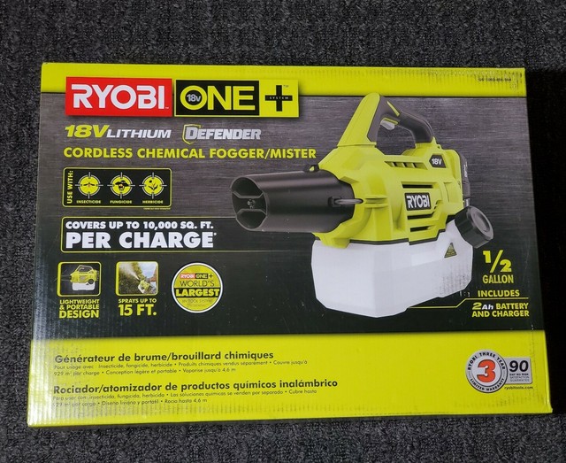 Ryobi One+ 18 Volt Cordless Chemical Fogger/Mister for sale online eBay