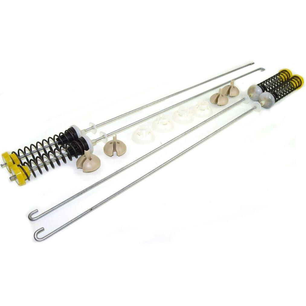 Kit de resorte de varilla de suspensión para lavadora Whirlpool W10780045 genuino OEM, 25-1/2 in. Ajuste