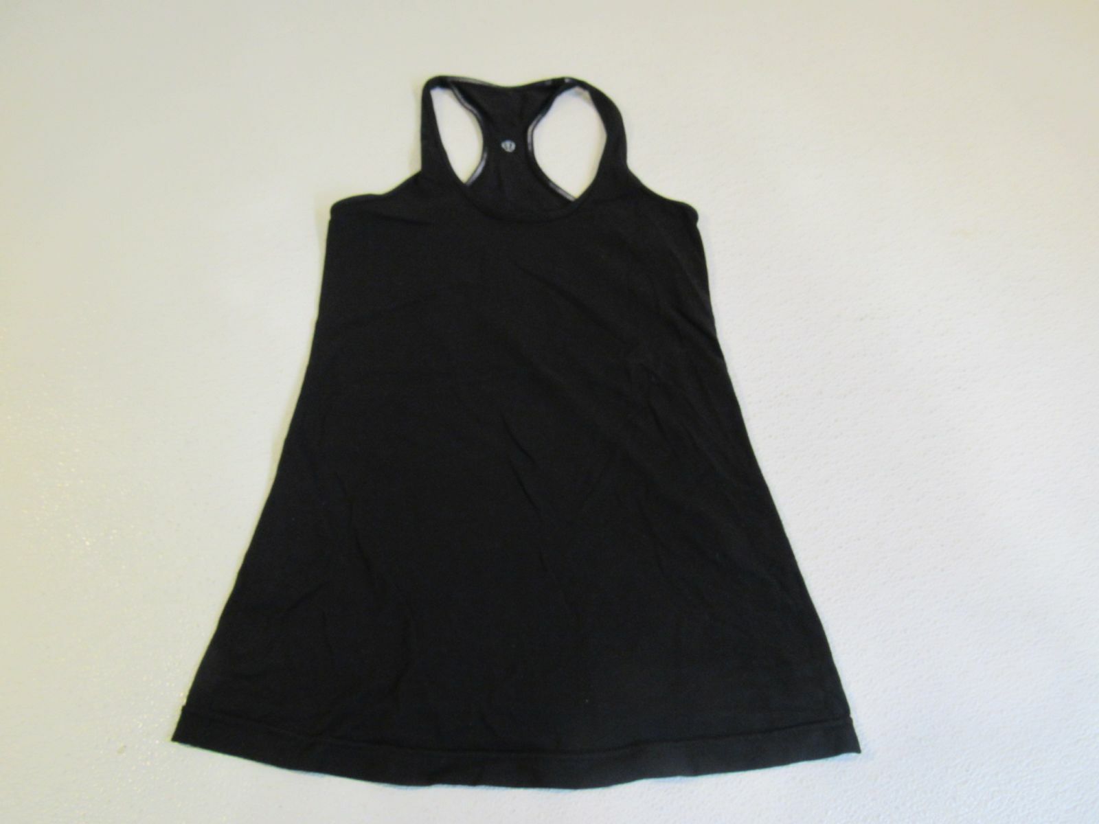 Lululemon Athletic Tank Top Racerback Black Size 6-8 Luon Female