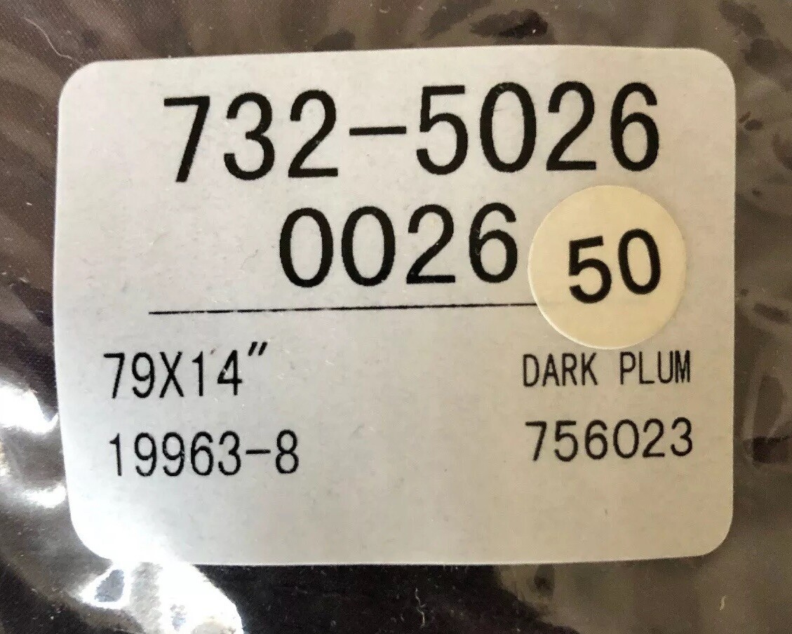 New Set of 2 JC PENNEY Home Collection 79”x14” Drapery Curtain Valance