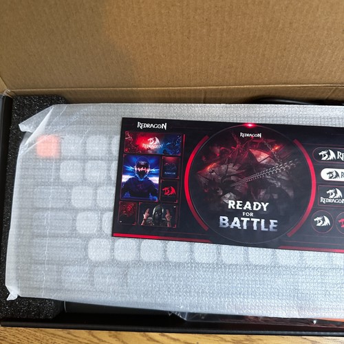 Redragon K652 75% Wireless RGB Mechanical Keyboard-Gray - New Open Box - READ - Picture 4 of 10