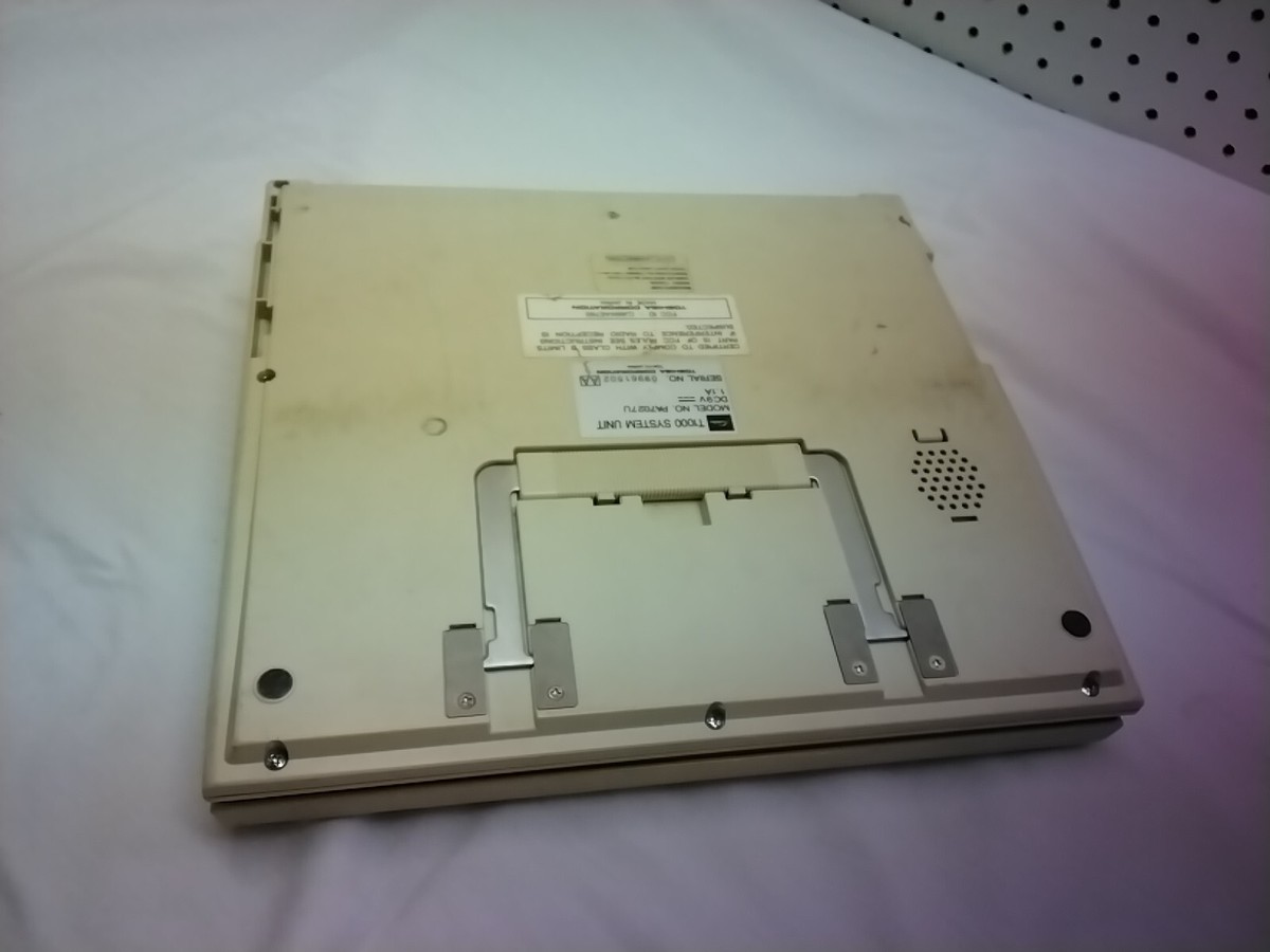 Toshiba T1000 Vintage Laptop PA7027U *UNTESTED AS IS* | eBay