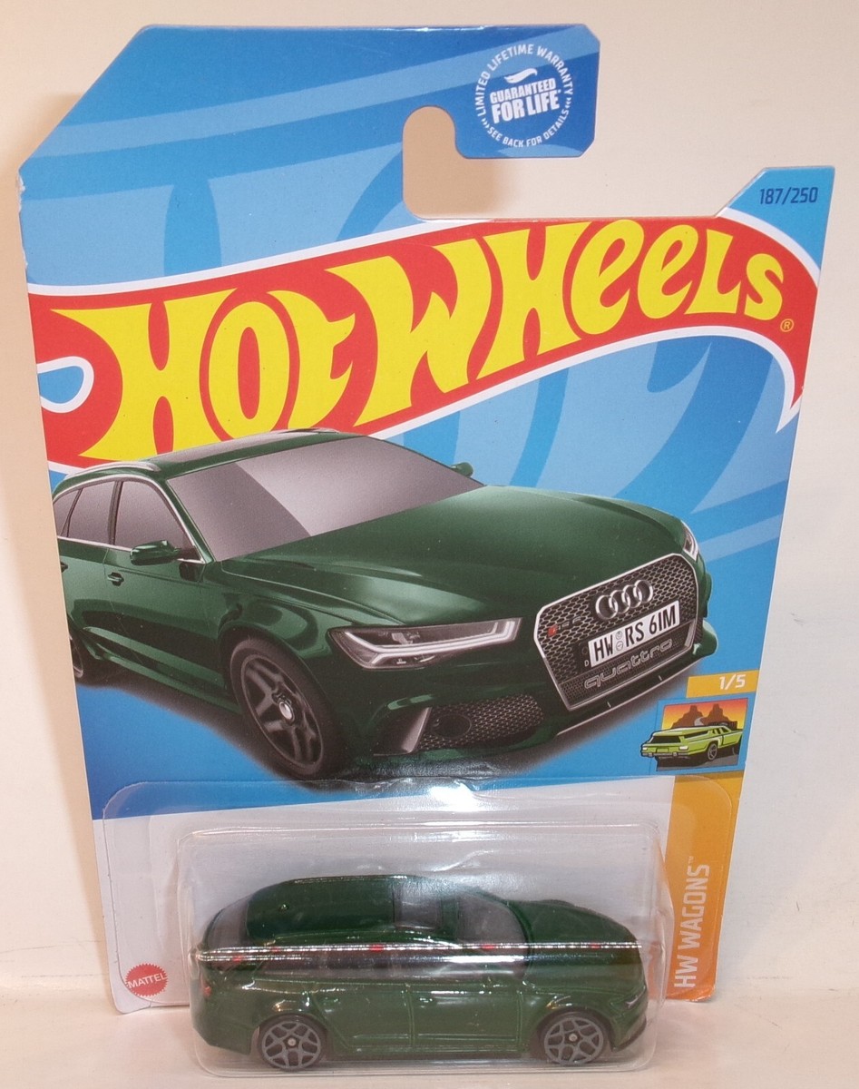 2023 HOT WHEELS 1:64 HW WAGONS 1/5 GREEN '17 AUDI RS 6 AVANT | eBay