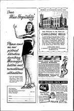 Travel Department Miss Ag and Indrustrial Board Original Vintage Print Ad