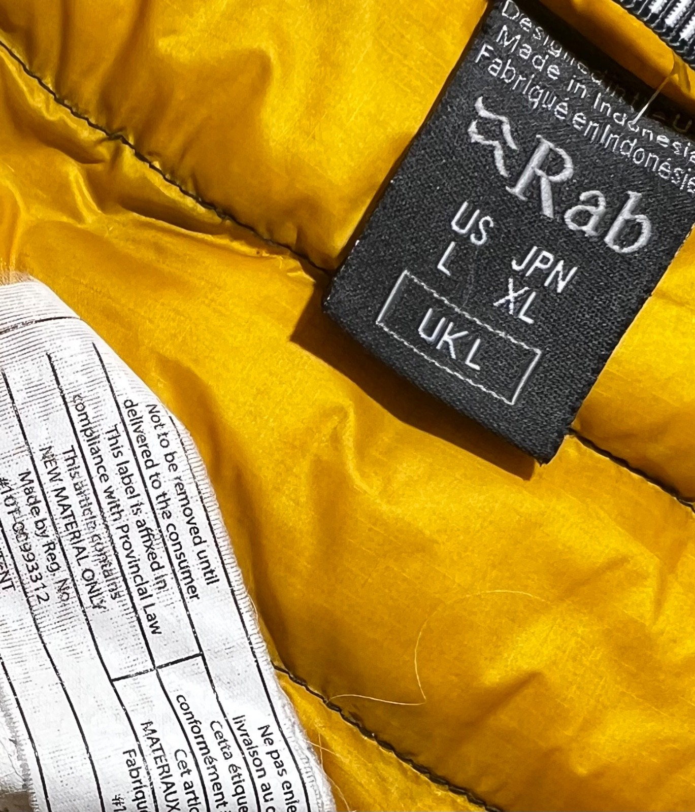 Rab Microlight Alpine Jacket Pertex Quantium Size… - image 5