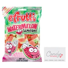 Efrutti Gummi Candy 3.5Oz Bags (Creamy Dreamy Strawberry Batch) | with  Sticker