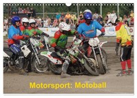 "Calendar 2027 · US Version · Motorsport: Motoball (Wall Calendar 2027 17\" × 12\""