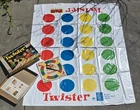 Vintage 1966 Twister Board Game Original First Edition Milton Bradley Complete