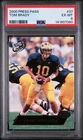 Tom Brady 2000 Press Pass Card #37 RC Rookie PSA 6 New Slab
