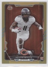2015 Bowman Rookies Gold Rainbow Foil 311/399 Kevin White #75 0l2