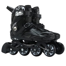 Professional Inline Skates, Outdoor Unisex Fitness Roller Skate for Adult, Me...