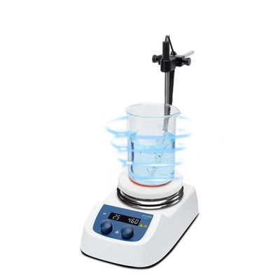 280  5 Inch LED Digital Hotplate Magnetic Stirrer with Ceramic Coated Stainless